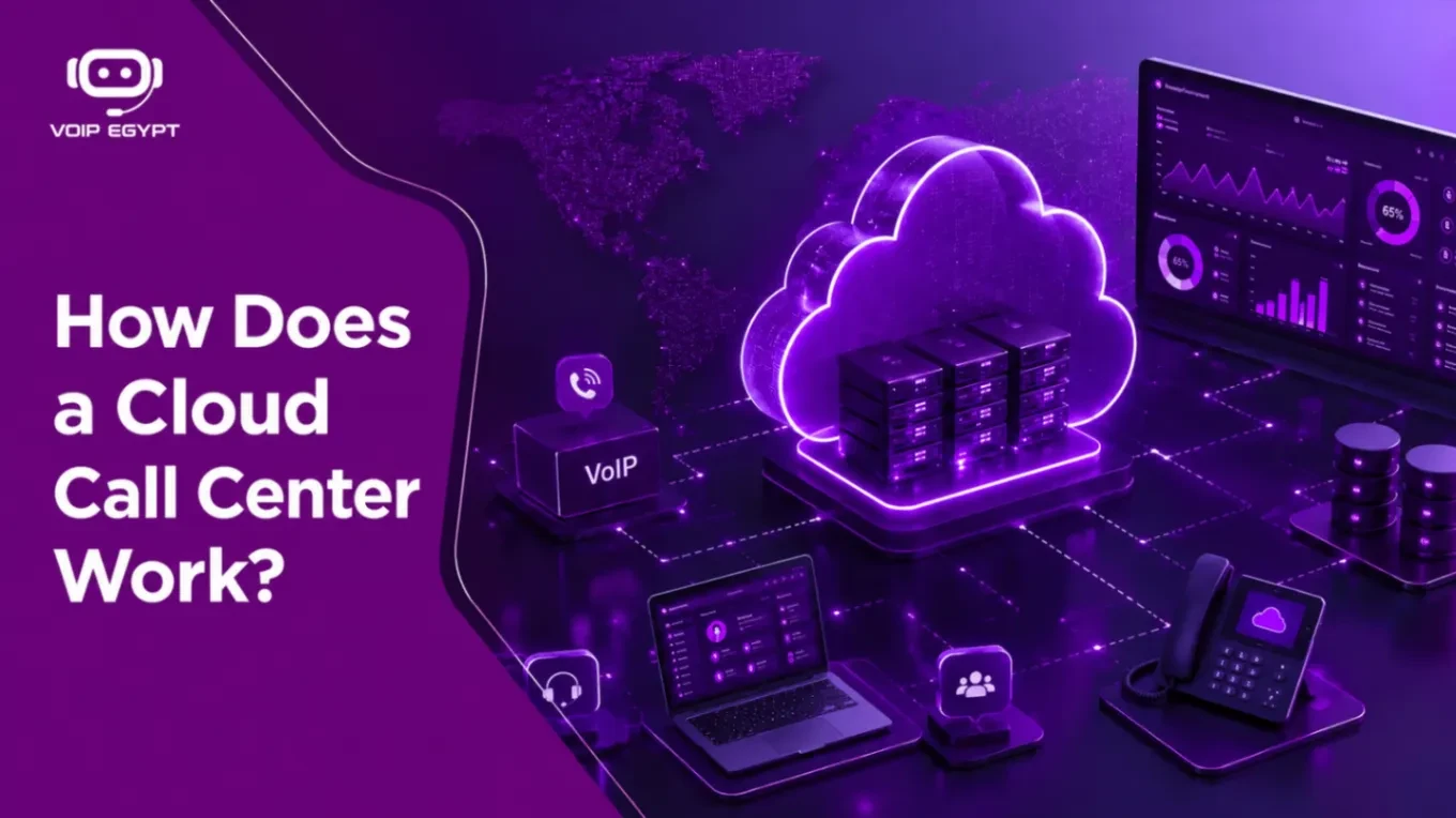 Key components of how a cloud call center works