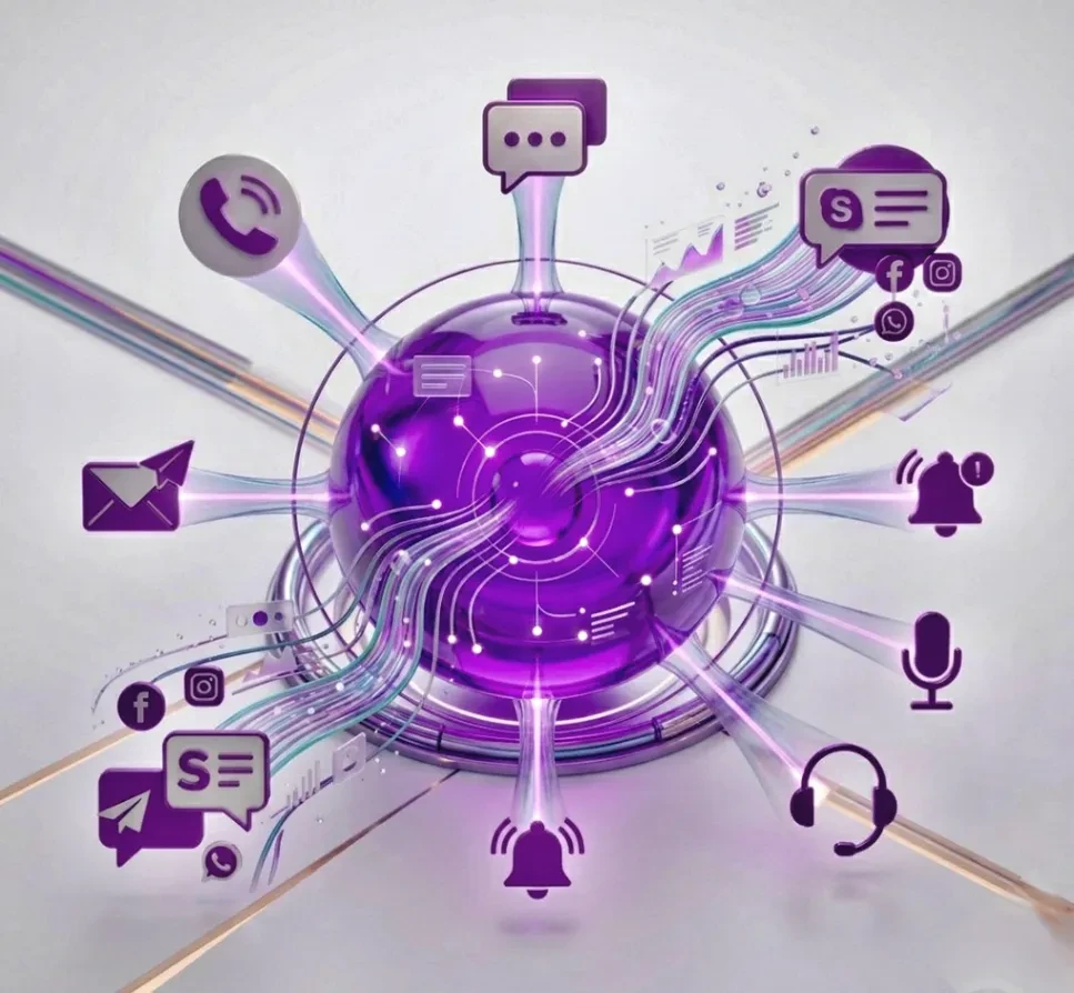 cloud call center software dashboard for managing business calls