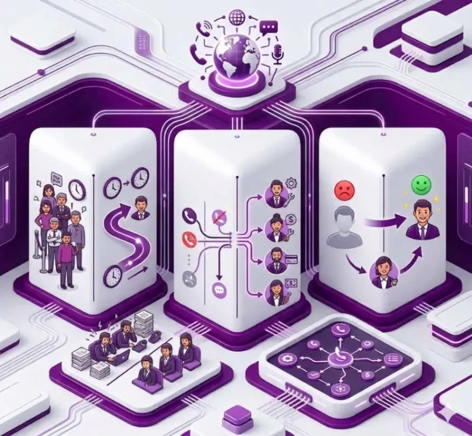 ivr system call flow automation for customer service