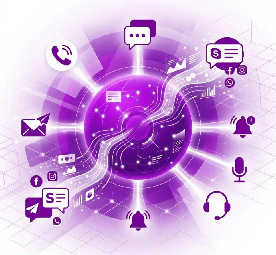 omnichannel communication in cloud call center platform