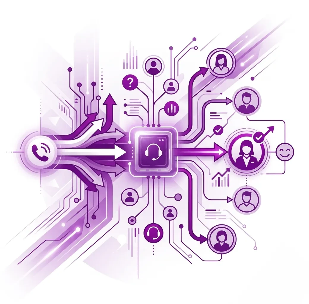 smart call routing in cloud call center software