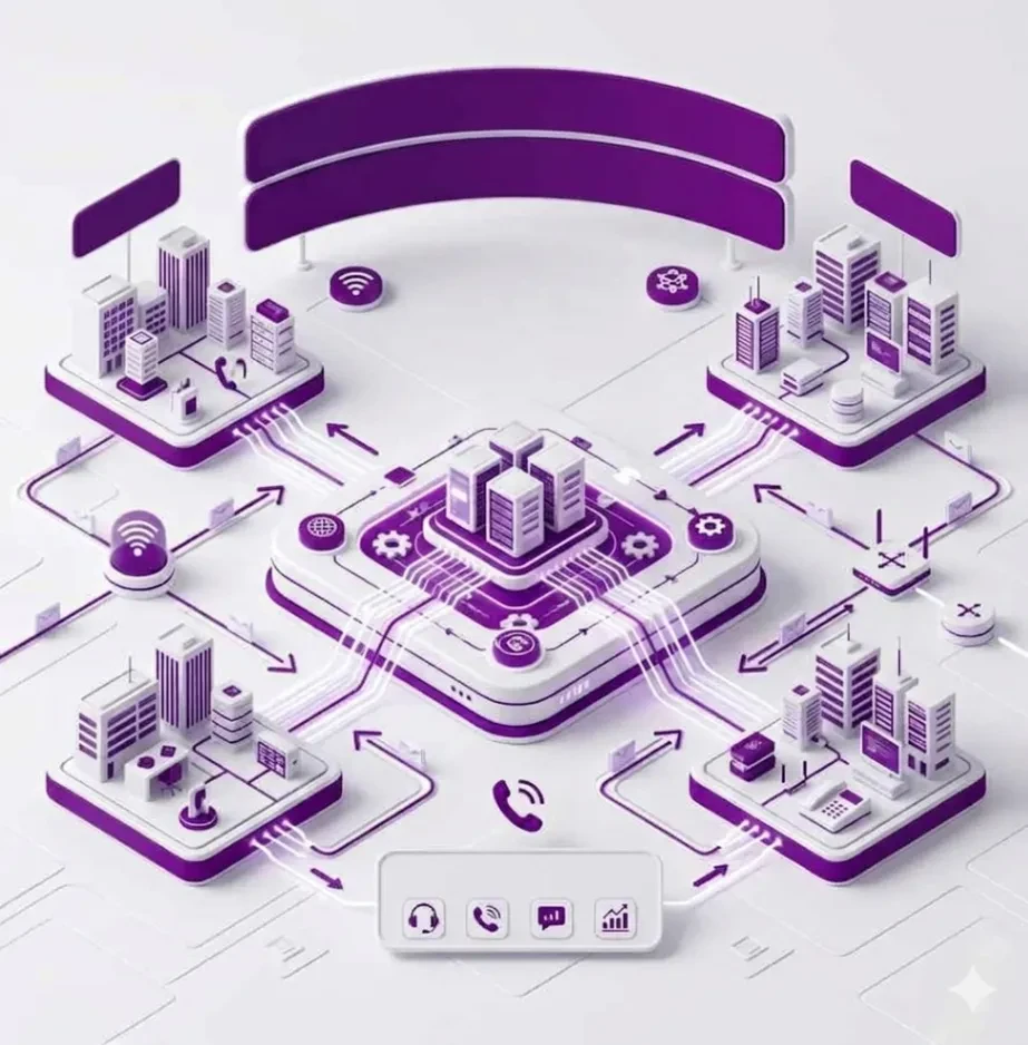 voip pbx system connecting teams with unified communication